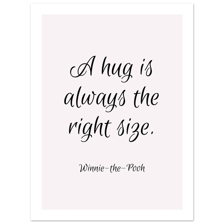 A hug - Pink