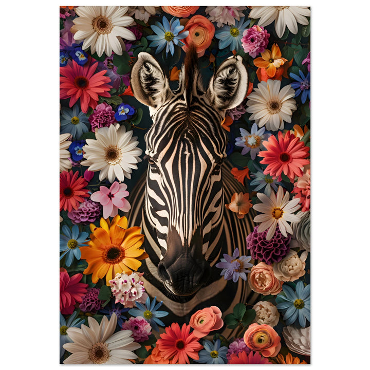 Floral Zebra