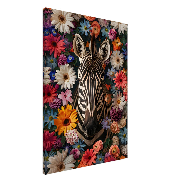 Floral Zebra