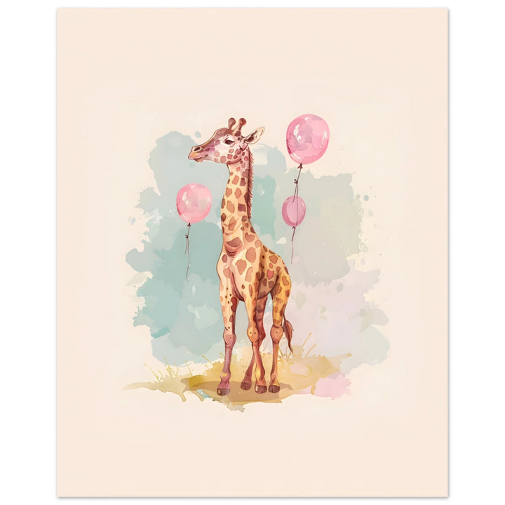 Giraffe's Balloon Journey